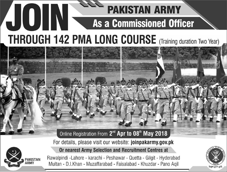 Join Pak Army 