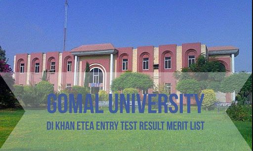 Gomal University Merit List 2023 Spring/Fall