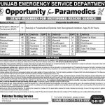 PTS Punjab Rescue 1122 Jobs 2024 online Apply pts.org.pk