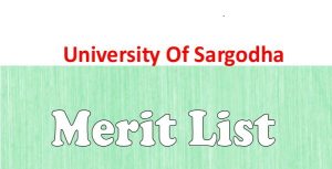 University-Of-Sargodha-Merit-List