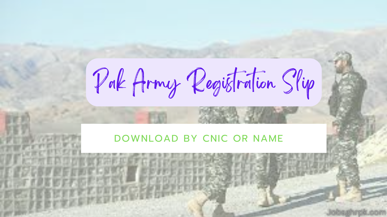 registration-slip-pak army