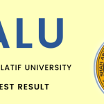 salu entry test result 2024